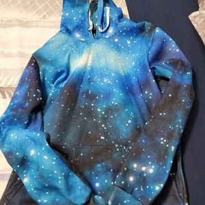 Tie dye galaxy hoodie